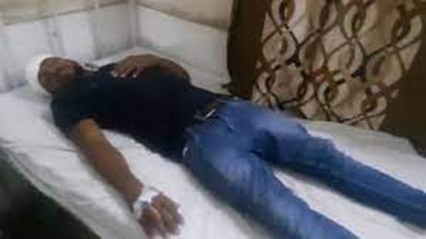 युवक पर जानलेवा हमला