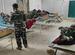 CG में CRPF के 28 जवानों को फूड प्वॉइजनिंग