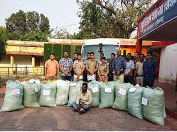 छत्तीसगढ़ के इस जिले से पकड़ाया 41 लाख का गांजा
