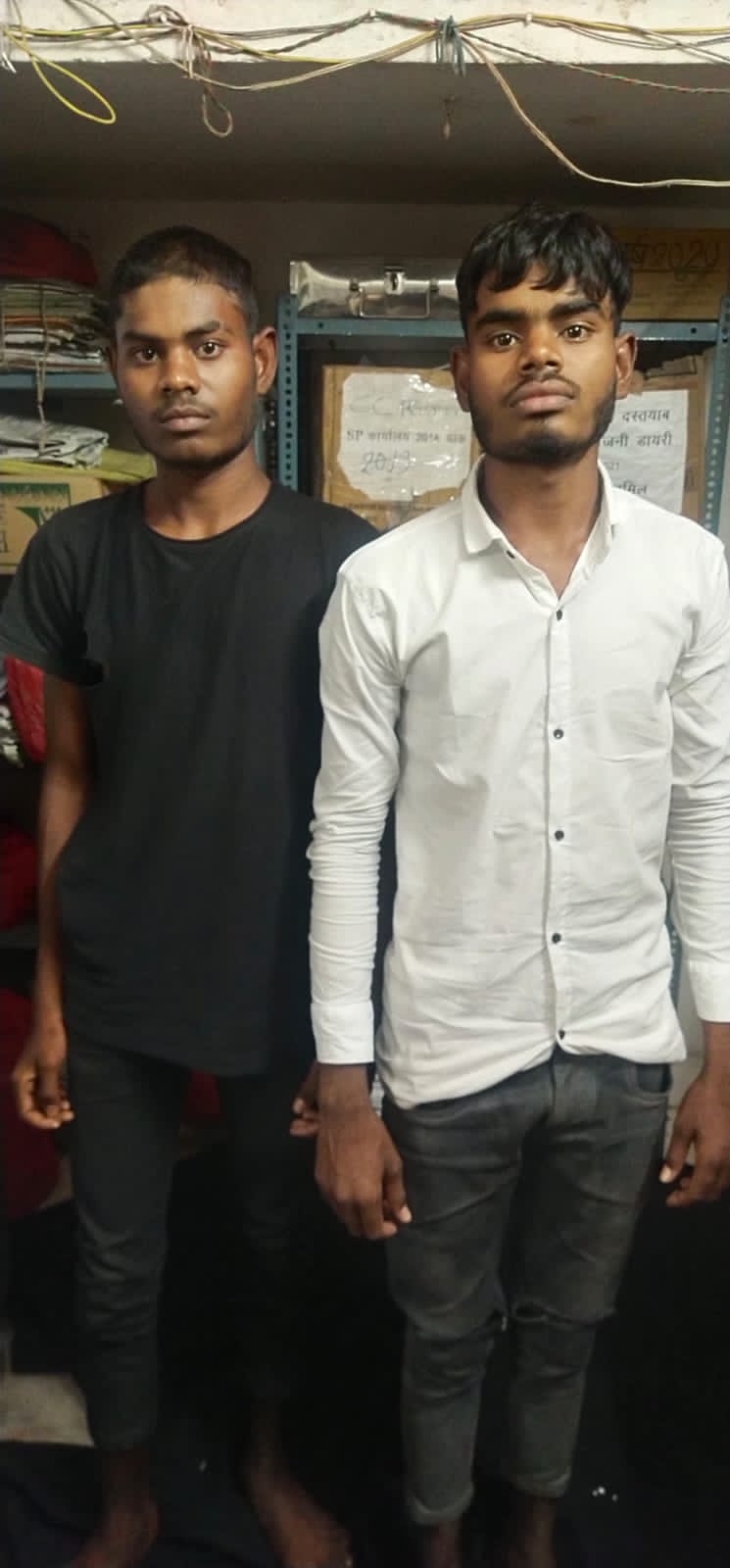 हत्या के दो आरोपीजूूटमिल से पुलिस ने किया गिरफ्तार