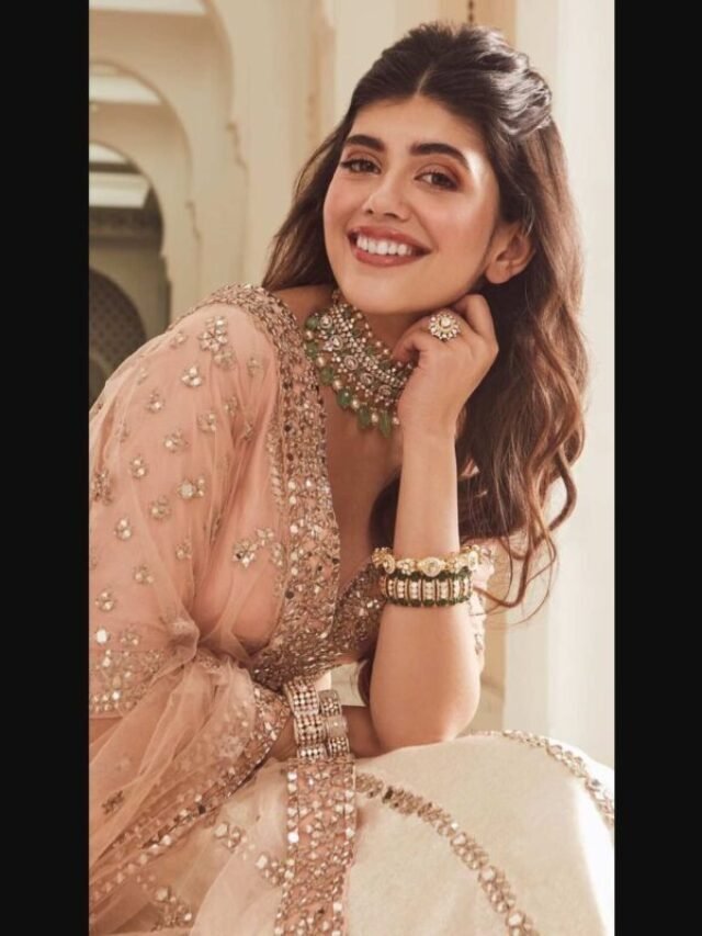 वेज कलर के खूबसूरत लहंगे trendy