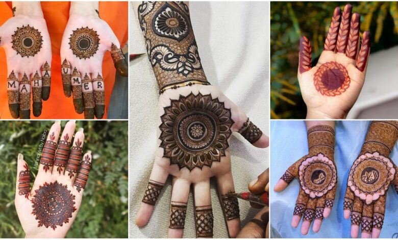 Mehendi Design: Front, Hand, Bangle, Gol, Mandala - Mehendi.me