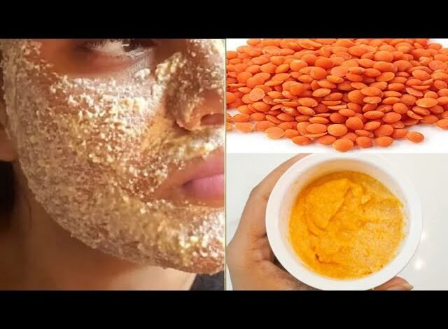 Masoor Dal Face Pack