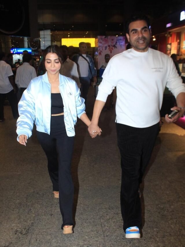 अरबाज़ की पत्नी आज पैपराजी को देख कर नहीं शरमाई