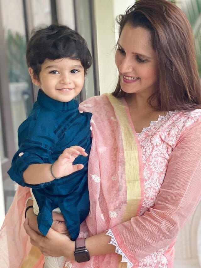 सानिया के बेटे का स्पोर्ट्स में दिखा टैलेंट नानी ने किया वीडियो वायरल