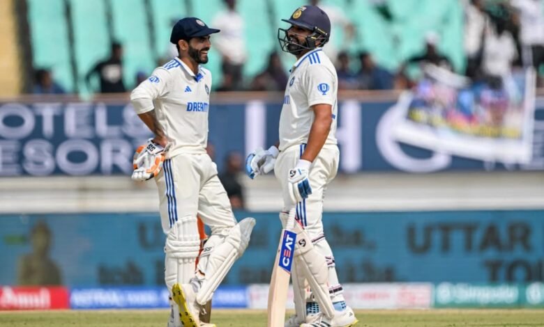 jadeja-rohit-test-Rajkot