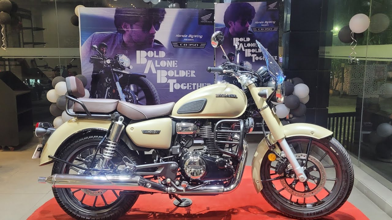 Honda कंपनी ने 350cc इंजन के साथ लॉन्च की अपनी CB350 बाइक