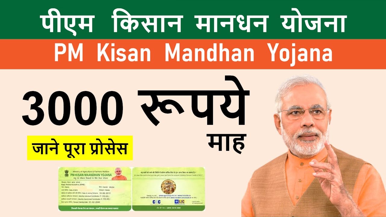 किसानों को हर महीने मिलेगी 3000 रुपये पेंशन , जानें कैसे करें आवेदन