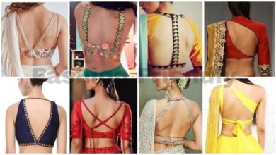 Back Less Blouse Design : लुक में ग्लैमर का तड़का लगा देगी ये बैकलेस ब्लाउज डिज़ाइन