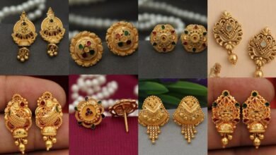 Latest Gold Earrings Desing : अट्रैक्टिव लुक देंगे लेटेस्ट गोल्ड इयररिंग्स डिज़ाइन ,देखिये कलेक्शन