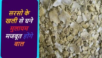 सरसो के खली से घने मुलायम मजबूत होंगे बाल