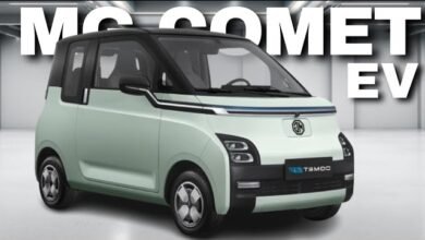 भारत में लॉन्च सबसे सस्ती इलेक्ट्रिक MG की Comet EV कार 10 लाख से भी कम कीमत में