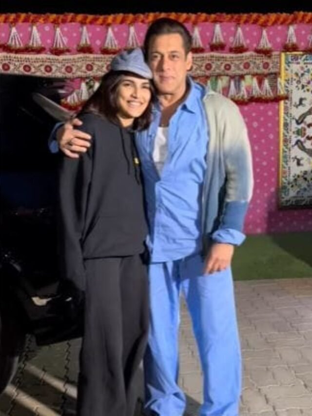 सलमान ने अपनी लाड़ली भांजी को गले लगाया फैंस बोले बांड हो तो ऐसा