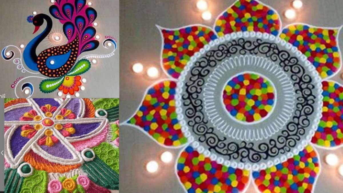 Holi 2024 Rangoli Designs : होली को और भी बनाये रंगीन ,बनाये ये खास रंगोली डिज़ाइन