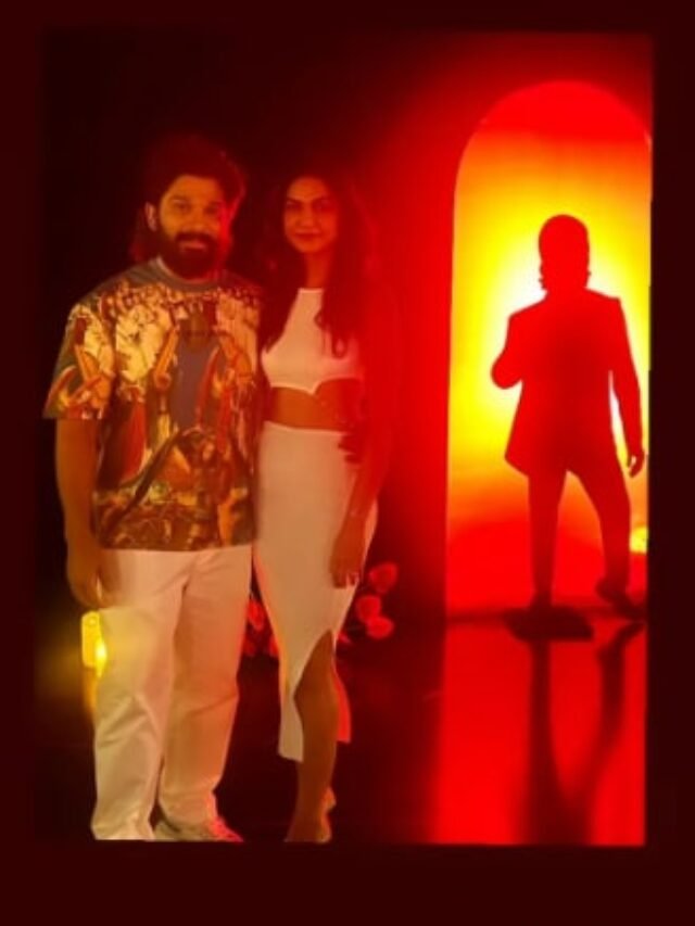 अल्लू अर्जुन का 42 वा बर्थडे मनाया गया पत्नी ने किया सरप्राइज़