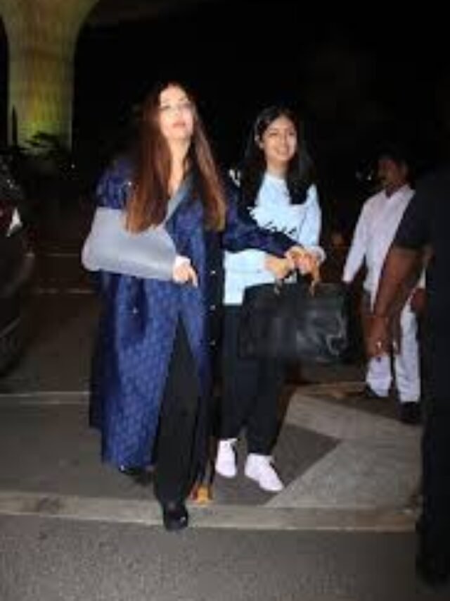 हाथ में चोट लगने के बावजूद कान फिल्म फेस्टिवल में बेटी अराध्या के साथ निकलीं ऐश्वर्या