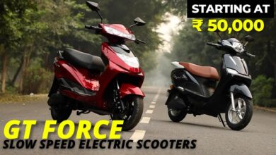70km की धांसू रेंज वाली GT Force इलेक्टिक स्कूटर का लुक और कीमत देखे खरीददारों की लगी भीड़