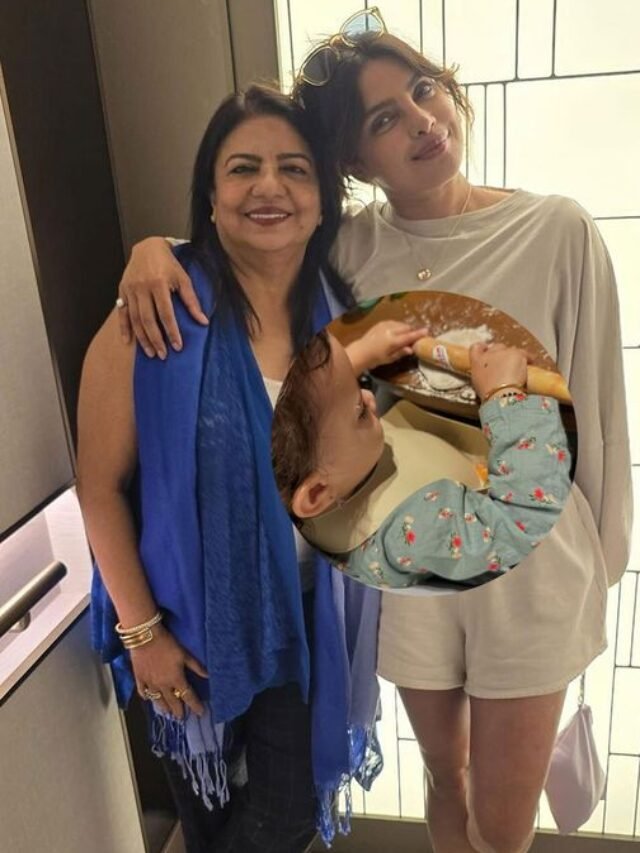 ढाई साल की मालती हाथ में बेलन लिए गोल-गोल रोटी बनाई प्रियंका हुई इमोशनल