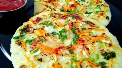 घर पर बनाये रेस्टोरेंट जैसे स्वादिष्ट सूजी के उत्तपम,जाने बनाने की आसान रेसिपी