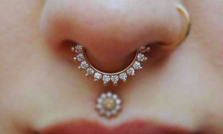 Aditi Rao Hydari-Inspired Centre Nose Ring look: अदिति राव हैदरी से प्रेरित होकर लोगो को सेंटर नोज़ रिंग काफी पसंद आती,देखे न्यू ट्रेंडी डिजाइन