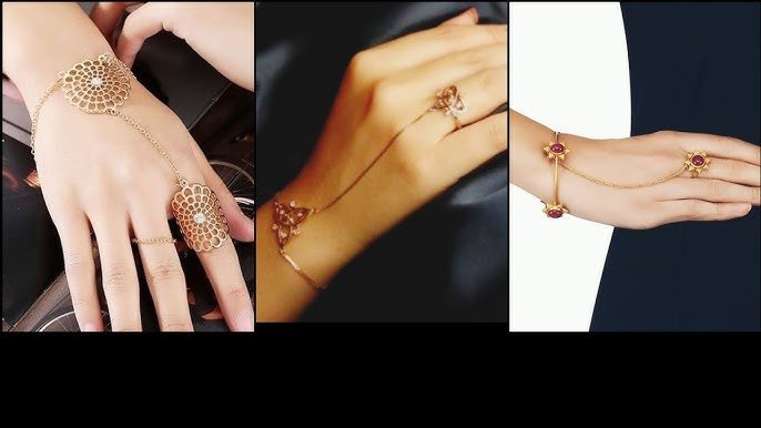 बहुत ही ट्रेंड में चल रही ये रिंग ब्रेसलेट