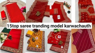 Karwa Chauth Special Lehariya Saree: करवाचौथ के लिए आ गया ने साड़ी कलेक्शन,देखे