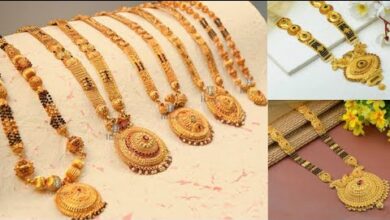 Gold Modern Mangalsutra Design: न्यू गोल्ड मंगलसूत्र डिजाइन लगा देंगे आपके सुंदरता में चाँद-चाँद,जाने