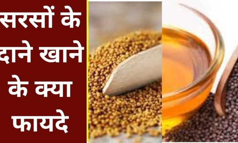 सेहत के लिए फायदेमंद साबित हुआ सरसो के दाने,बड़ी-बड़ी बीमारियों से छुटकारा जाने इसके फायदे