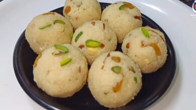 Semolina Malai Laddu Recipe:घर पर बनाये बिल्कुल मार्केट जैसे सूजी के मलाई लड्डू,जाने रेसिपी