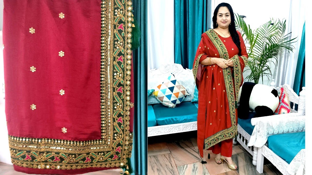 Old Saree To Suit: पुरानी साड़ी से बनाये फेंसी सलवार सूट,जाने इसे बनाने का सही तरीका