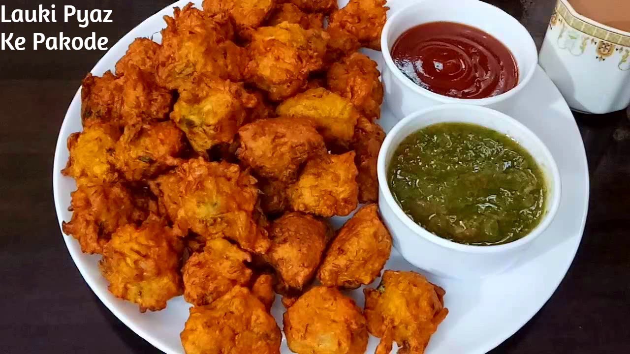 सुबह के नास्ते में बनाये लाजवाब टेस्टी लौकी के पकोड़े,जाने बनाने के आसान विधि