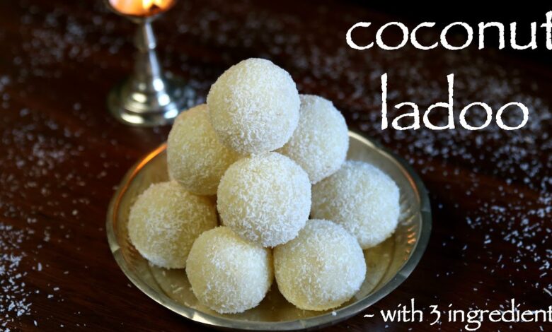 Coconut Laddu Recipe: मीठा खाने के शौक़ीन है तो झटपट बनाये Coconut Laddu,जाने आसान विधि