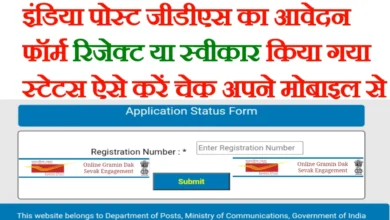 India Post GDS Application स्टेटस जारी यहां से चेक करें जानिए कैसे चेक करें