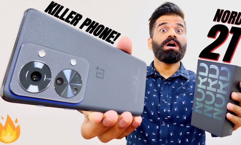 80W फास्ट चार्जर और 50MP कैमरा के साथ आया OnePlus Nord 2T 5G स्मार्टफोन