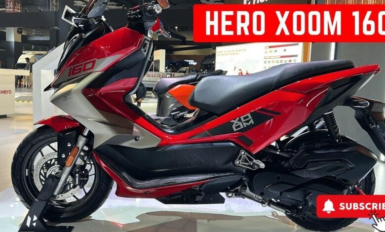 Tvs Apache से दमदार 160cc इंजन और भौकाली Look के साथ लॉन्च होने जा रही Hero Xoom 160 स्कूटर