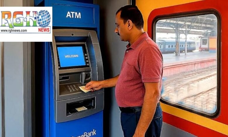 ATM in Train