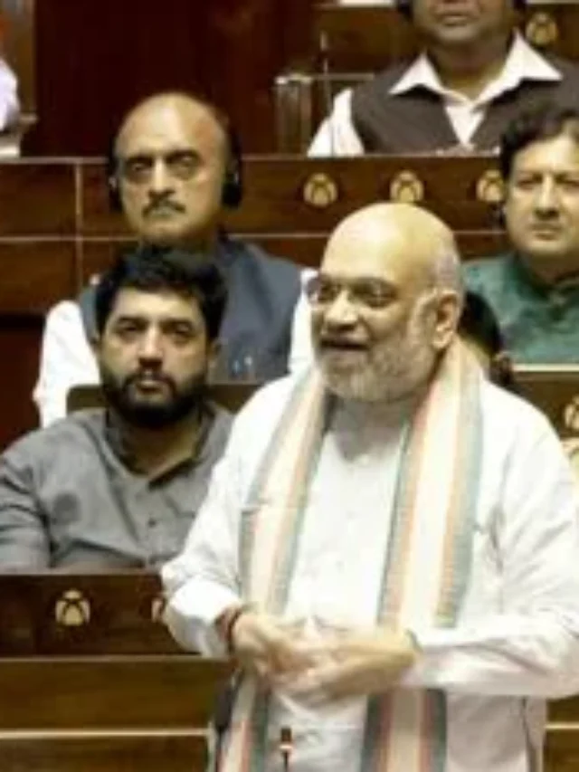 पीड़ितों ने कहा था आतंकियों के सिर में गोली मारना और तीनों को गोली वहीं मारी गई….राज्यसभा में अमित शाह