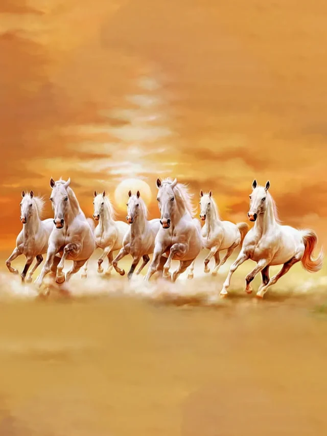 घरों में क्यों लगाई जाती है सात भागते घोड़ों की तस्वीर, क्या हैं इसके फायदे